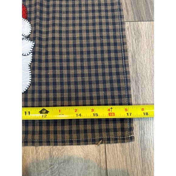 Santa Appliqué Kitchen Towel By Park Designs - 100% Cotton - 27" X 19" - Perfect - Picture 4 of 6